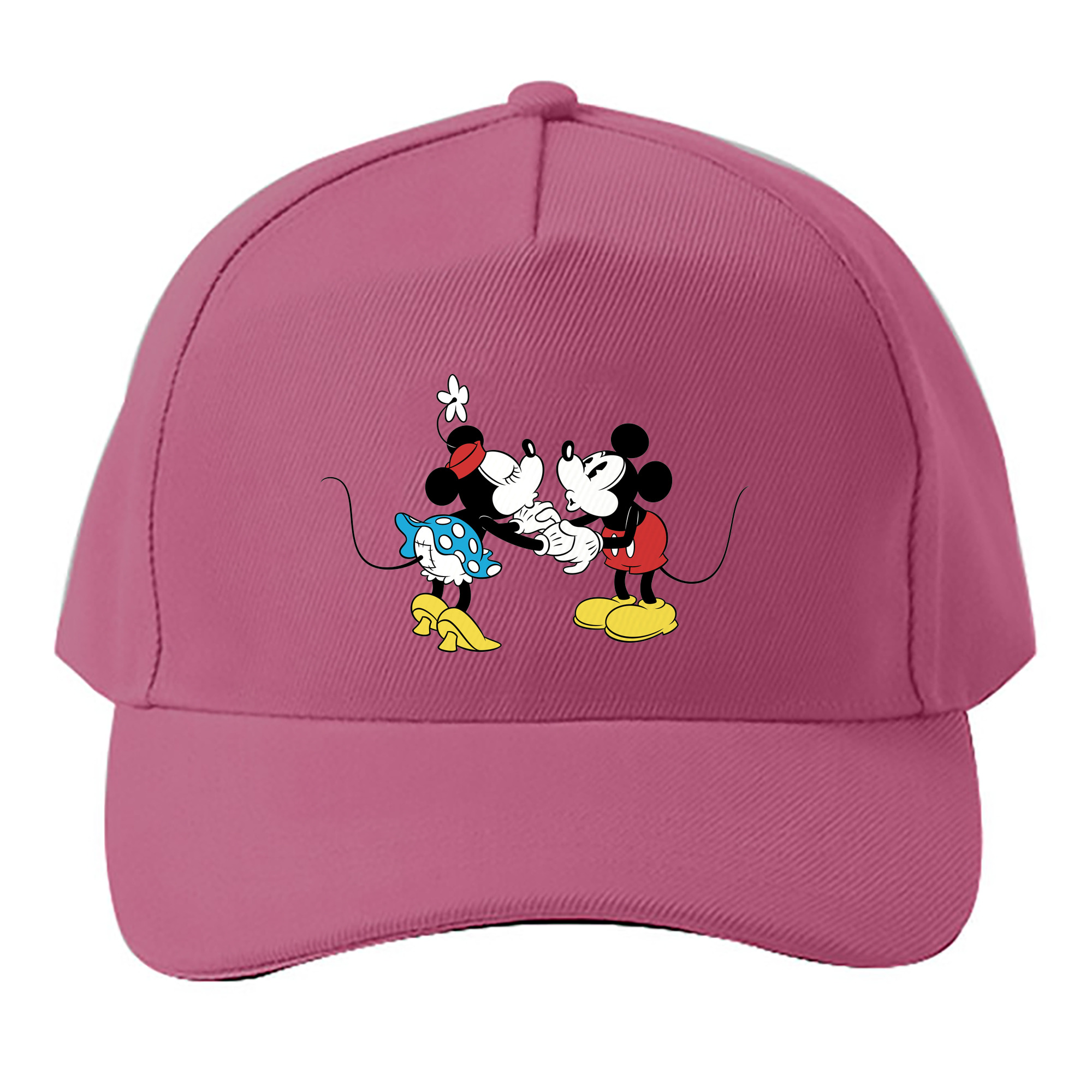 （画像用） ミッキーマウス Mickey Mouse ベースボールキャップ 綿100％ 男女兼用 帽子 スポーツ